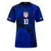 Camisa de time de futebol Estados Unidos Christian Pulisic #10 Replicas 2º Equipamento Feminina Mundo 2022 Manga Curta